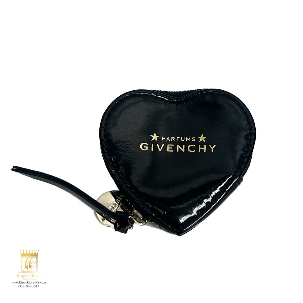 Givenchy Black Heart-Shaped coin case